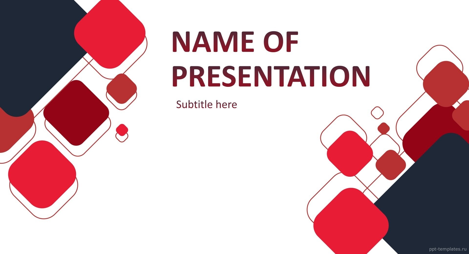 Шаблон бизнес презентации для PowerPoint №73 скачать бесплатно