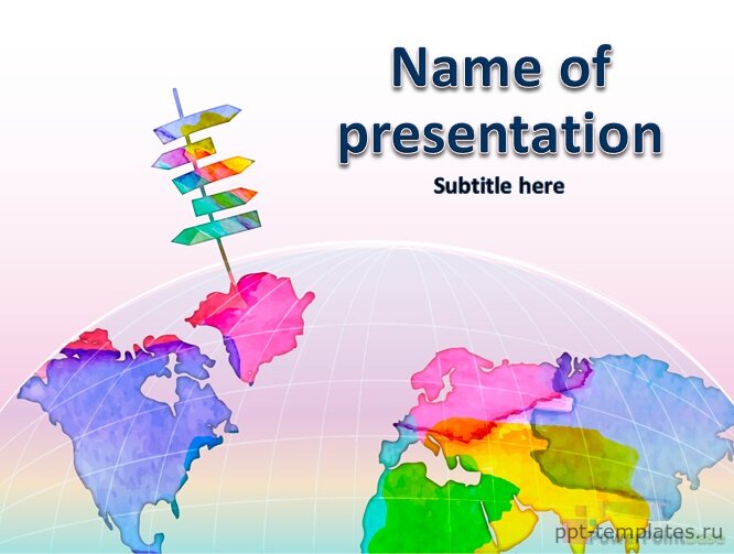 Шаблон туризм презентаций для PowerPoint №215 скачать бесплатно